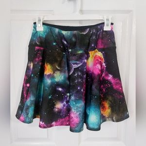 Sparkle Skirts Galaxy Athletic Skort Size M
